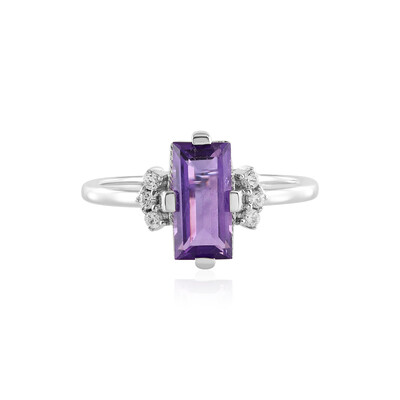 Anello in argento con Ametista del Marocco