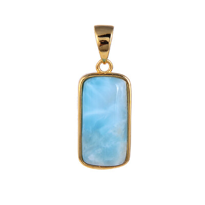 Ciondolo in argento con Larimar