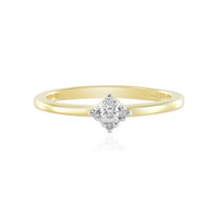 Anello in argento con Diamante I2 (I)