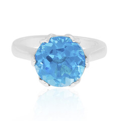 Anello in argento con Topazio Marambaia