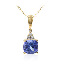 Collana in oro con Tanzanite AAA (CIRARI)
