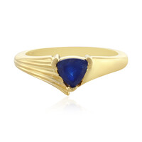 Anello in argento con Zaffiro Blu del Madagascar (SAELOCANA)