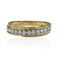 Anello in oro con Diamante IF (D)
