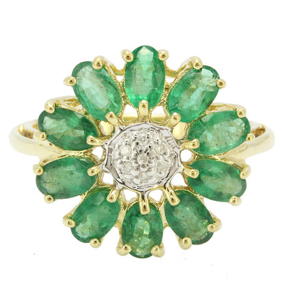 Anello in argento con Smeraldo Nova Era