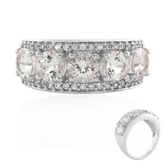 Anello in argento con Danburite