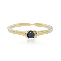 Anello in oro con Diamante Nero