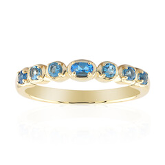 Anello in oro con Haüyne