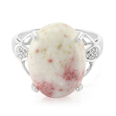 Anello in argento con Cinabro