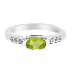 Anello in argento con Peridoto