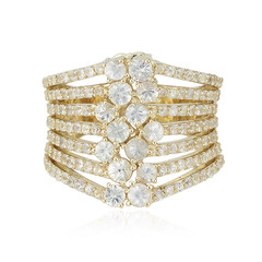 Anello in oro con Zaffiro Bianco (Adela Gold)