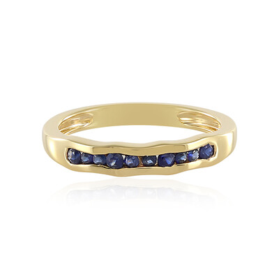 Anello in argento con Zaffiro Blu