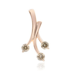 Ciondolo in oro con Diamante Rose de France SI1 di Argyle