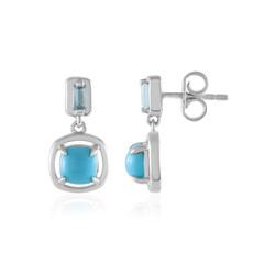 Orecchini in argento con Turchese Sleeping Beauty