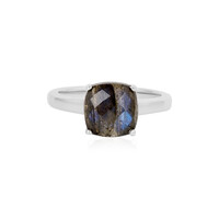 Anello in argento con Labradorite