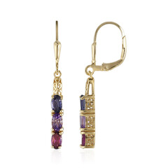 Orecchini in argento con Iolite