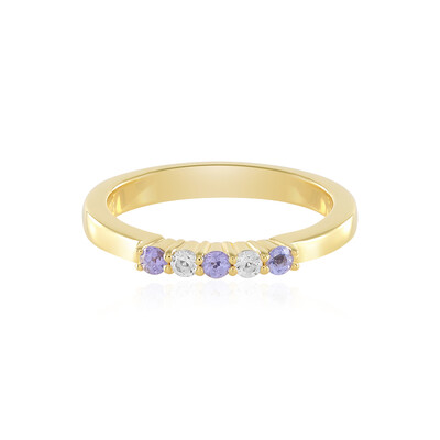 Anello in argento con Tanzanite