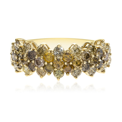 Anello in oro con Diamante Fancy SI2 (CIRARI)