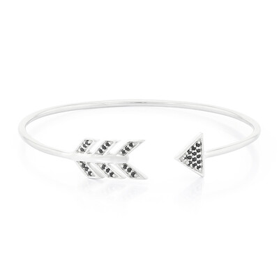 Bracciale in argento con Spinello Nero