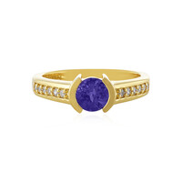 Anello in argento con Tanzanite