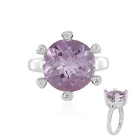 Anello in argento con Ametista Rose de France