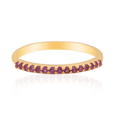 Anello in oro con Rubino del Madagascar