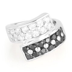 Anello in argento con Spinello Nero