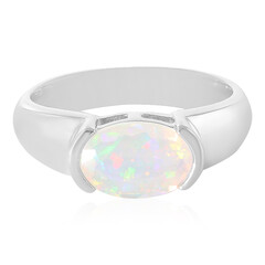 Anello in argento con Opale di Welo