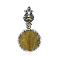 Ciondolo in argento con Quarzo Rutilato (Annette classic)