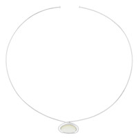 Collana girocollo in argento con Madreperla