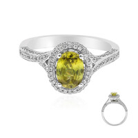 Anello in oro con Sfene (CIRARI)