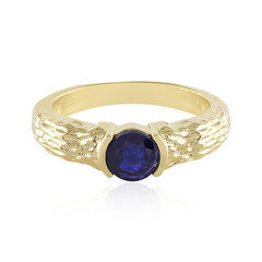 Anello in argento con Zaffiro Blu del Madagascar