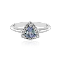 Anello in argento con Tanzanite (non riscaldata)