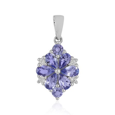 Ciondolo in argento con Tanzanite