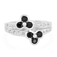 Anello in argento con Spinello Nero
