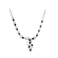 Collana in argento con Granato