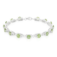 Bracciale in argento con Apatite Russa
