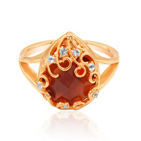 Anello in argento con Corniola