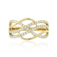 Anello in oro con Diamante Flawless (F) (LUCENT DIAMONDS)