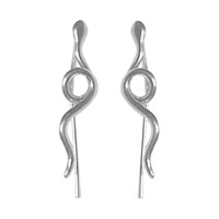 Orecchini in argento (Joias do Paraíso)