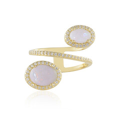 Anello in argento con Opale Australiano