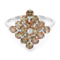 Anello in argento con Andalusite