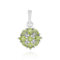 Ciondolo in argento con Peridoto