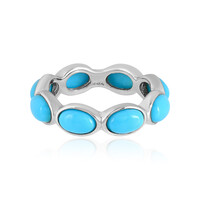Anello in argento con Turchese Sleeping Beauty