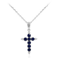 Collana in oro con Zaffiro Ceylon (CIRARI)