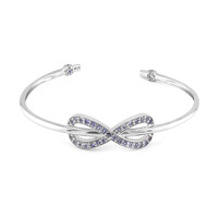 Bracciale in argento con Tanzanite