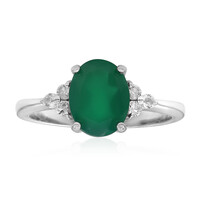 Anello in argento con Agata