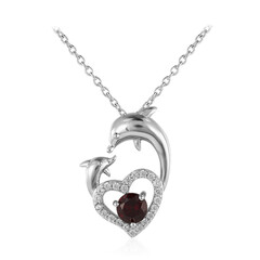 Collana in argento con Granato