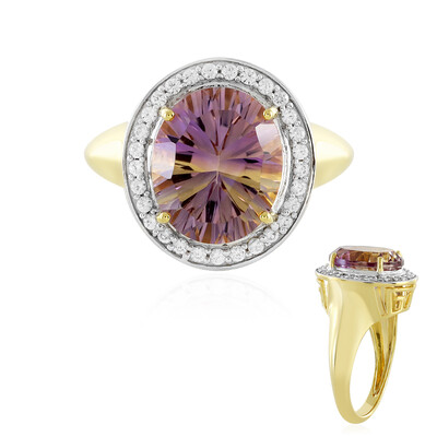 Anello in argento con Ametrina