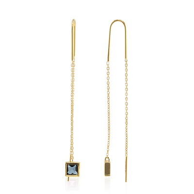 Orecchini in argento con Topazio Blu Londra