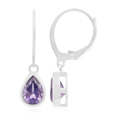 Orecchini in argento con Ametista